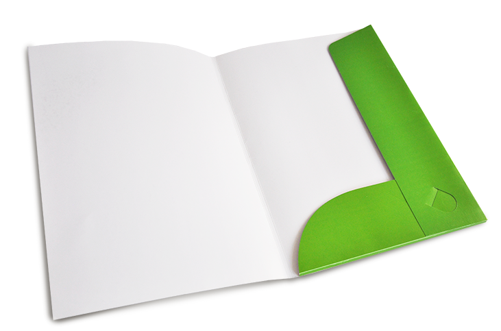 ДРУК ПАПОК А4 З КОРІНЦЕМ 5 ММ І ДВОМА КЛАПАНАМИ